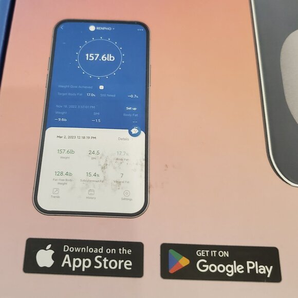 BNIB Renpho Elis 2XL Smart Body Scale - Picture 3 of 9